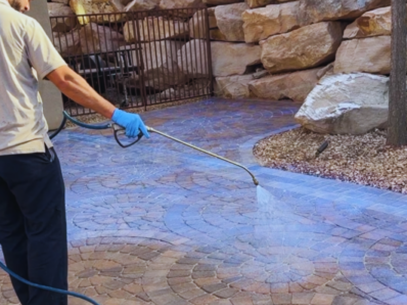 Paver Sealing in Midway Utah | Sunny Day