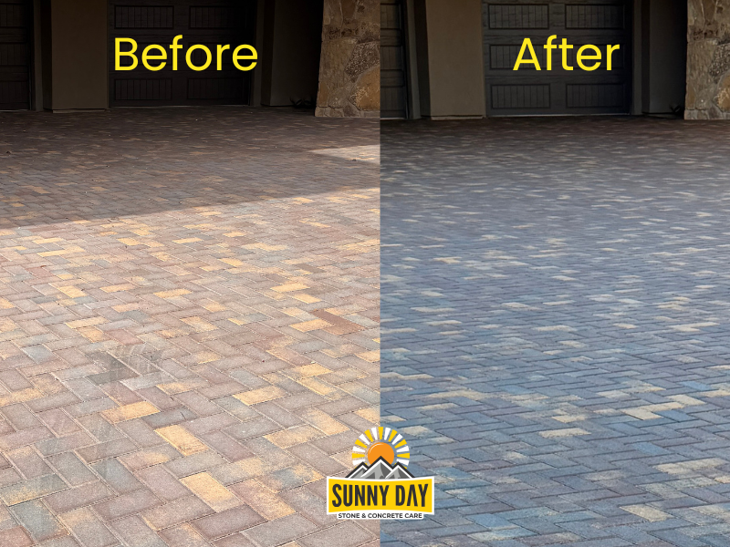 Paver Sealing in American Fork | Sunny Day Stone Care