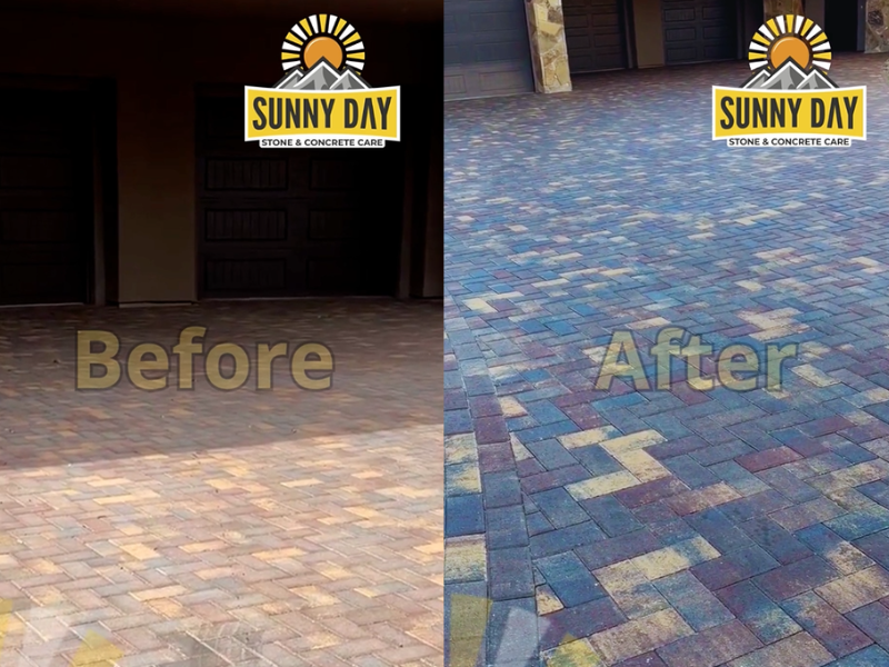 Paver Sealing in Salem Utah | Sunny Day Stone Care