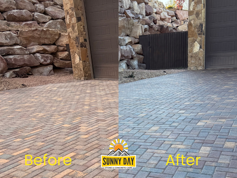 Best Paver Sealer for Utah Climate | Sunny Day Stone Care
